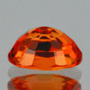 6x5 mm { 1.09 cts} Oval AAA Fire Intense Orange Sapphire Natural {Flawless-VVS}--Free Certificate