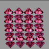 1.30 mm 100 pcs Round Machine Cut Best AAA Fire Intense Pink Red Mozambique Ruby Natural {Flawless-VVS}--AAA Grade