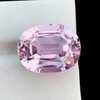 12x10mm { 6.24 cts} Oval AAA Fire Natural Pink Kunzite (Flawless-VVS)