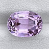 13x10mm { 6.69 cts} Oval AAA Fire Natural Pink Kunzite (Flawless-VVS1)