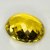 14x11.5 mm { 7.49 cts} Oval AAA Fire Intense AAA Golden Yellow Beryl 'Heliodor' Natural {Flawless-VVS1}--AAA Grade