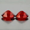 10x8 mm 2 pcs Oval Best AAA Fire AAA Red Mozambique Garnet Natural {Flawless-VVS1}