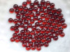 2.50 mm 50 pcs Round Cabochon Natural AAA Red Mozambique Garnet {Flawless-VVS}