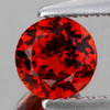 6.50 mm {1.50 cts} Round AAA Fire Intense Mandarin Red Orange Spessartite Garnet Natural