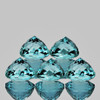 3.70 mm 5 pcs Round AAA Fire AAA Paraiba Blue Apatite Natural {Flawless-VVS}