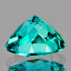 5.80 mm {0.89 cts} Round AAA Fire Intense Paraiba Green Blue Apatite Natural {VVS}