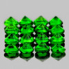 1.50 mm 60 pcs Round AAA Fire Intense Chrome Green Diopside Natural {Flawless-VVS1}