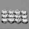 4.30 mm 12 pcs Round Brilliant Cut Best AAA White Topaz Natural {Flawless-VVS1}
