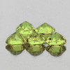 3.20 mm 5 pc Round AAA Fire Intense AAA Green Yellow Mali Garnet Natural {Flawless-VVS}--AAA Grade