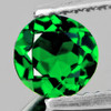 4.00 mm Round Brilliant Cut AAA Fire Natural Emerald Green Tsavorite Garnet (Flawless-VVS)