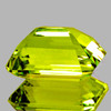 13x10 mm { 7.32 cts } Octagon AAA Fire Intense Green Gold Lemon Quartz Natural {Flawless-VVS}