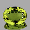 15x12 mm { 9.31 cts} Oval Brilliant Cut AAA Fire Natural Green Gold Lemon Quartz {Flawless-VVS}