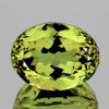 18x14 mm { 14.02 cts} Oval AAA Fire Natural Green Gold Lemon Quartz {Flawless-VVS1}