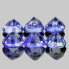3.20 mm 6 pcs Round AAA Fire Natural Violet Blue Sapphire {Flawless-VVS}-