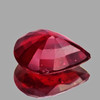 9x7 mm 1 pcs Pear AAA Fire Natural Red Mozambique Ruby