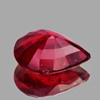 11x9 mm 1 pcs Pear AAA Fire Natural Red Mozambique Ruby
