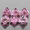 2.50 mm 6 pcs Square Princess Cut AAA Fire Natural Pink Sapphire {Flawless-VVS}--AAA Grade