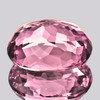 9x8 mm {2.43 cts} Oval Brilliant Cut AAA Fire Natural Top Pink Tourmaline {Flawless-VVS}
