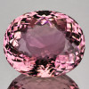 9x8 mm {2.43 cts} Oval Brilliant Cut AAA Fire Natural Top Pink Tourmaline {Flawless-VVS}