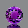 7.00 mm 1 pcs Round AAA Fire Intense Purple Amethyst Natural {Flawless-VVS1}
