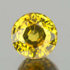 6.00 mm {1.03 cts} Round AAA Fire AAA Yellow Mali Garnet Natural {Flawless-VVS}