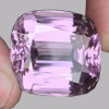 15x14.50 mm { 19.73 cts} Cushion AAA Fire Natural Pink Kunzite {Flawless-VVS}