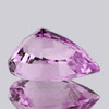 15x12 mm { 9.75 cts} Pear AAA Fire Natural Lavender Pink Kunzite (Flawless-VVS)