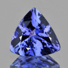 5.50 mm {0.52 cts} Trilliant AAA Fire AAA Purple Blue Tanzanite Natural {Flawless-VVS}