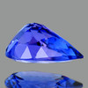 7.5x5.5 mm { 0.93 cts} Pear AAA Fire Intense Purple Blue Tanzanite Natural {Flawless-VVS1}--AAA Grade