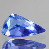 8x6 mm { 1.22 cts } Pear AAA Fire Top Blue Tanzanite Natural {Flawless-VVS1}--AAA Grade