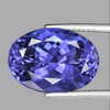 7.5x5.5 mm {1.24 cts} Oval AAA Fire AAA Purple Blue Tanzanite Natural {Flawless-VVS1}