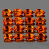 4x3 mm 25 pcs Pear AAA Fire Intense Madeira Orange Citrine Natural (Flawless-VVS1}--AAA Grade