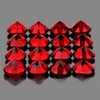 4.00 mm 16 pcs Round Machine Cut Best AAA Fire AAA Red Mozambique Garnet Natural{Flawless-VVS1)--AAA Grade