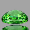 6.5x5.5 mm {0.76 cts} Oval AAA Fire Natural Chrome Green Tsavorite Garnet