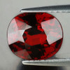 9x7.5 mm { 3.00 cts} Oval AAA Fire Natural Red Mozambique Garnet {Flawless-VVS1}