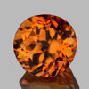 5.00 mm 1 pcs  Round AAA Fire Intense Fanta Orange Spessartite Garnet Natural {VVS}--AAA Grade