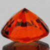 5.80 mm {1.08 cts} Round AAA Fire Intense Mandarin Orange Spessartite Garnet Natural {Flawless-VVS}--AAA Grade
