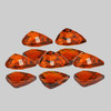 5x4 mm 5 pcs Pear AAA Fire AAA Mandarin Orange Spessartite Garnet Natural  {Flawless-VVS}--AAA Grade