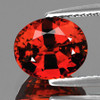 7x6 mm {1.70 cts} Oval AAA Fire Intense Mandarin Orange Spessartite Garnet Natural {Flawless-VVS1}--AAA Grade