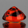 7x6 mm {1.70 cts} Oval AAA Fire Intense Mandarin Orange Spessartite Garnet Natural {Flawless-VVS1}--AAA Grade