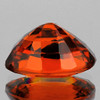 7x6 mm {1.78 cts} Oval AAA Fire Intense Mandarin Orange Spessartite Garnet Natural {Flawless-VVS1}--AAA Grade