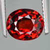 8x6.5 mm {1.94 cts} Oval AAA Fire Intense Orange Spessartite Garnet Natural {Flawless-VVS1}