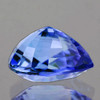 7.5x6 mm { 1.63 cts} Pear Best AAA Fire Natural Ceylon Blue Sapphire {Flawless-VVS}