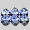 3.20 mm 6 pcs Round AAA Fire Natural Light Ceylon Blue Sapphire {Flawless-VVS}