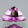 4.50 mm Trillion Best AAA Fire Natural AAA Violet Pink Sapphire {Flawless-VVS}--AAA Grade