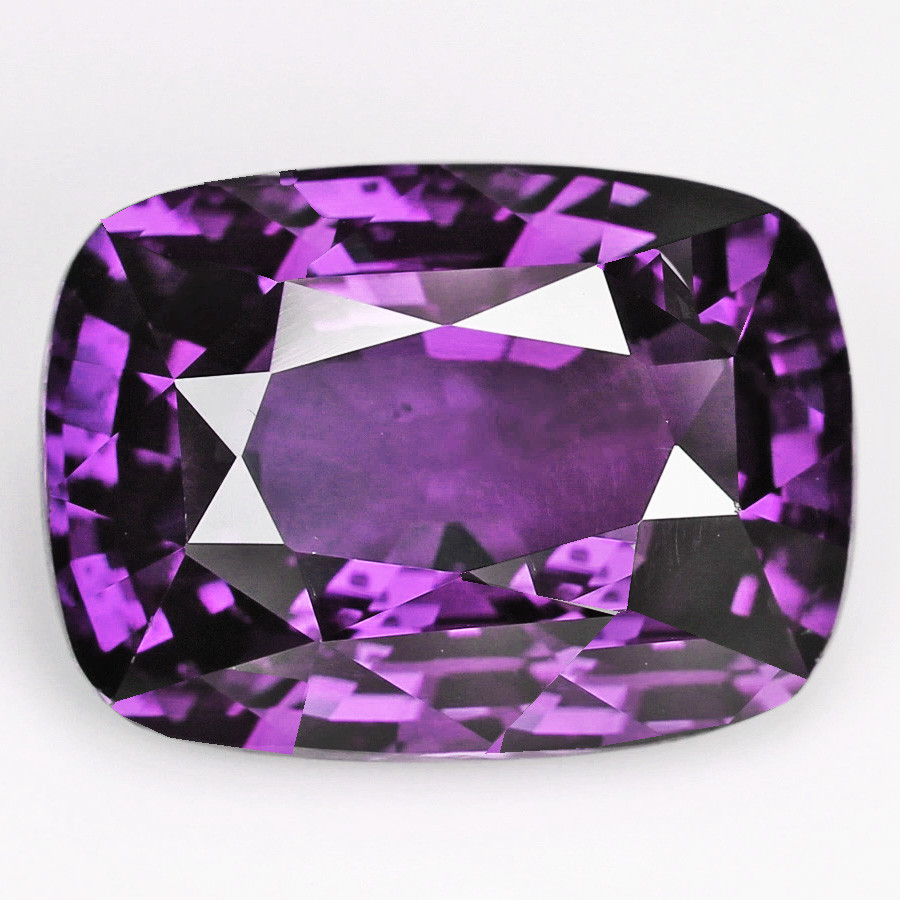 8x6 mm { 1.60 cts } Cushion Extreme Brilliancy Intense AAA Purple