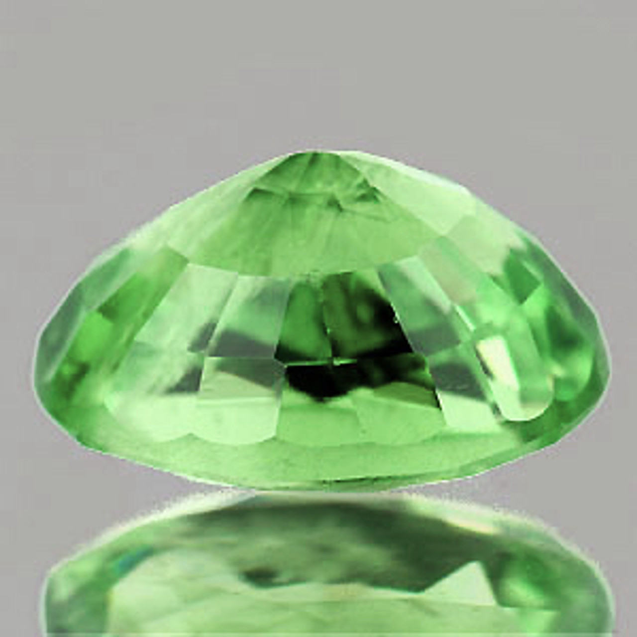 Garnet Tsavorite. 0.11 cts. Tsavorite Mine, Gogogogo Township