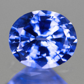 6x5 mm {0.78 cts} Oval Best AAA Fire Top Ceylon Blue Sapphire Natural {Flawless-VVS}