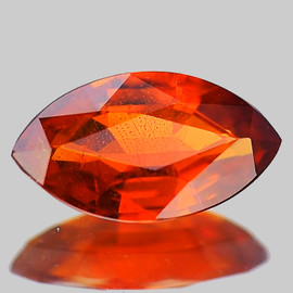 15x9 mm { 5.62 cts} Marquise Brilliant Cut AAA Fire Intense Mandarin Orange Spessartite Garnet Natural --AAA Grade