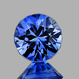 4.00 mm Round Brilliant Cut AAA Fire AAA Ceylon Blue Sapphire {VVS}
